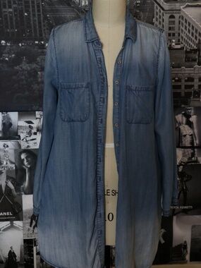 Rag Poets Denim Shirt Dress